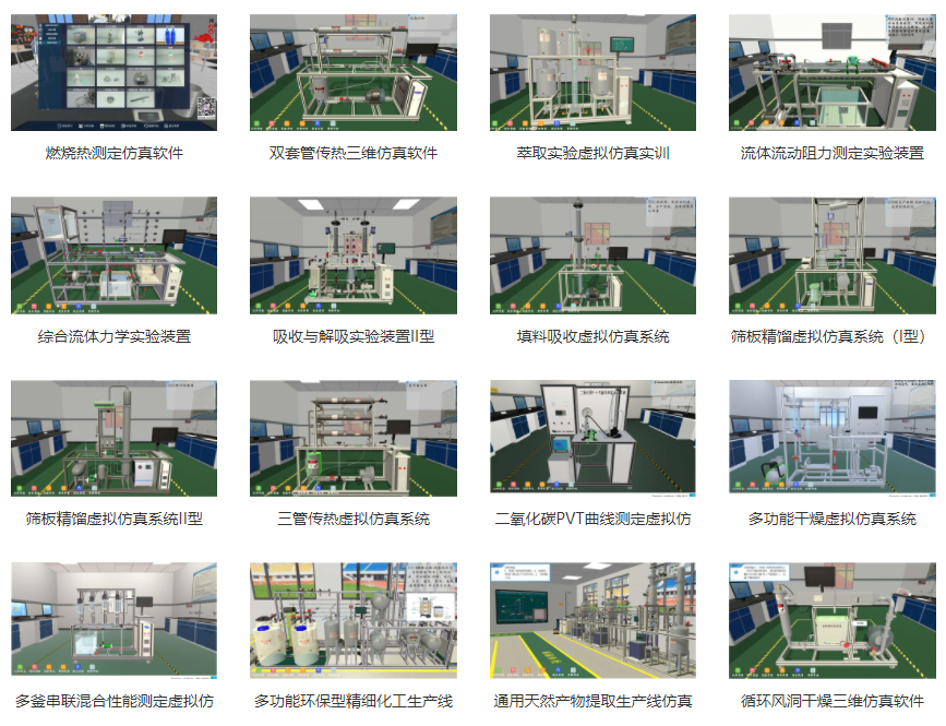 專業(yè)三維仿真軟件結(jié)合實訓(xùn)室以“高度仿真”和“人機(jī)交互”的方式，使人和計算機(jī)及環(huán)境很好地“融合為一體”，打造“身臨其境”地專業(yè)三維仿真軟件。創(chuàng)新教學(xué)模式、豐富教學(xué)資源、智慧教學(xué)管理、高仿真教學(xué)體驗，打造軟硬件一體及實訓(xùn)環(huán)境結(jié)合的綜合實訓(xùn)產(chǎn)品體系，讓老師教學(xué)更互動高效，學(xué)生學(xué)習(xí)更直觀有趣。